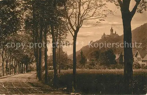 AK / Ansichtskarte Wernigerode_Harz Schloss Wernigerode Harz