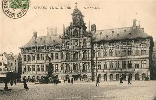 AK / Ansichtskarte Anvers_Antwerpen Hotel de Ville Anvers Antwerpen