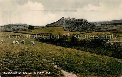 AK / Ansichtskarte Penygroes_Gwynedd Carregcennen Castle Penygroes Gwynedd