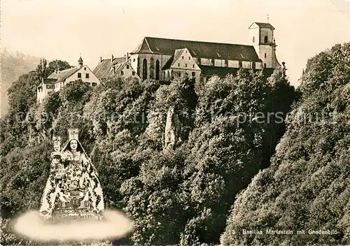 AK / Ansichtskarte Mariastein_SO Basilika Gnadenbild Mariastein_SO