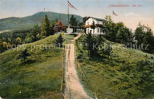 AK / Ansichtskarte Oybin Bergrestaurant Johannisstein Zittauer Gebirge Oybin