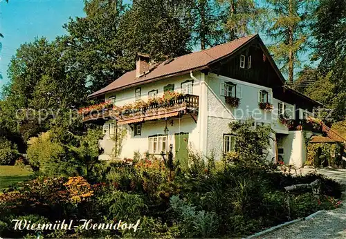 AK / Ansichtskarte Henndorf_Wallersee Gaestehaus Wiesmuehl Henndorf_Wallersee