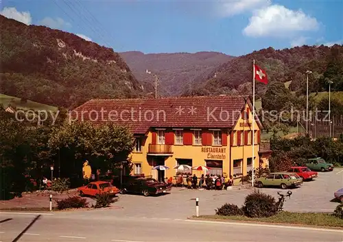 AK / Ansichtskarte Trimbach_Goesgen Restaurant zur Eisenbahn Trimbach Goesgen