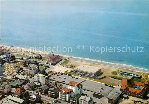 AK / Ansichtskarte Westerland_Sylt Fliegeraufnahme Wellenbad Westerland_Sylt