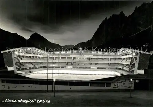 AK / Ansichtskarte Cortina_d_Ampezzo Stadio Olimpico Cortina_d_Ampezzo