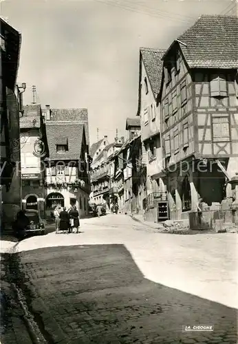 AK / Ansichtskarte Riquewihr_Haut_Rhin Rue du General de Gaulle Riquewihr_Haut_Rhin