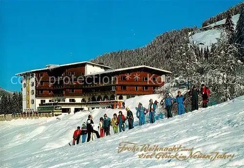 AK / Ansichtskarte Oberau_Tirol Pension Silberberger Oberau Tirol