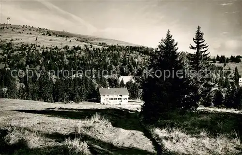 AK / Ansichtskarte Feldberg_Schwarzwald Berghotel Schlager Feldberg Schwarzwald