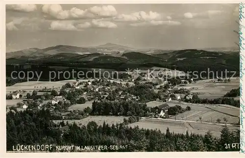 AK / Ansichtskarte Lueckendorf Panorama Kurort Lausitzer Gebirge Lueckendorf