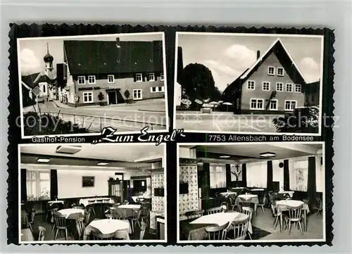 AK / Ansichtskarte Allensbach_Bodensee Gasthof Pension Zum Engel Allensbach_Bodensee