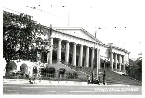 AK / Ansichtskarte Bombay_Mumbai Town Hall Bombay Mumbai