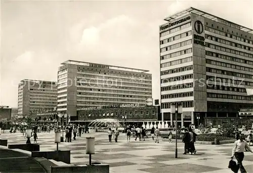 AK / Ansichtskarte Dresden Interhotel Prager Strasse Dresden