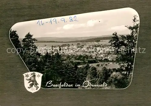 AK / Ansichtskarte Beerfelden_Odenwald Panorama Beerfelden Odenwald