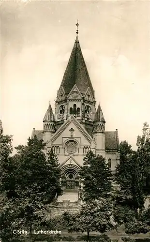 AK / Ansichtskarte Goerlitz_Sachsen Lutherkirche Goerlitz Sachsen