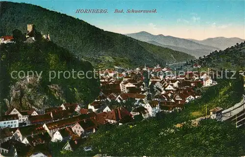 AK / Ansichtskarte Hornberg_Schwarzwald Panorama Hornberg Schwarzwald