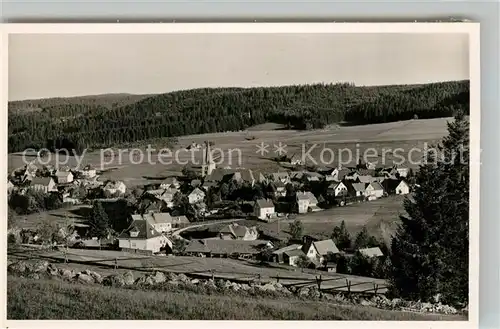 AK / Ansichtskarte Schonach_Schwarzwald Panorama Schonach Schwarzwald