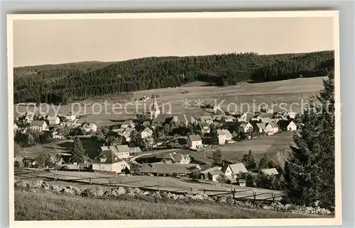 AK / Ansichtskarte Schonach_Schwarzwald Panorama Schonach Schwarzwald