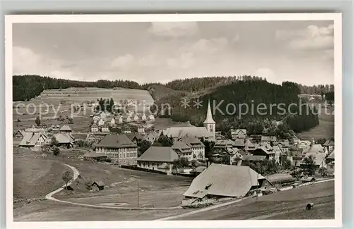 AK / Ansichtskarte Schonach_Schwarzwald Panorama Schonach Schwarzwald