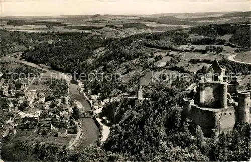 AK / Ansichtskarte Vianden Vue generale aerienne du haut du chateau Vianden