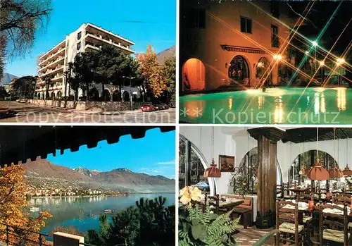 AK / Ansichtskarte Locarno_TI Aparthotel Al Lago Locarno_TI