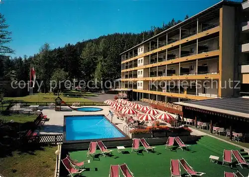 AK / Ansichtskarte Montana_VS Ferienverein PTT Personal Club Hotel Valaisia Montana_VS