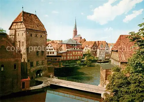 AK / Ansichtskarte Lueneburg Bei der Abtsmuehle Lueneburg