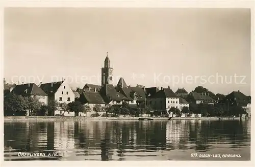 AK / Ansichtskarte ueberlingen_Bodensee Ansicht vom See aus ueberlingen Bodensee