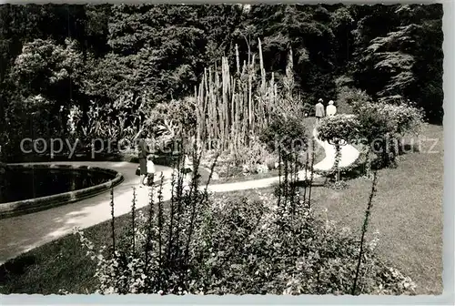 AK / Ansichtskarte ueberlingen_Bodensee Park ueberlingen Bodensee