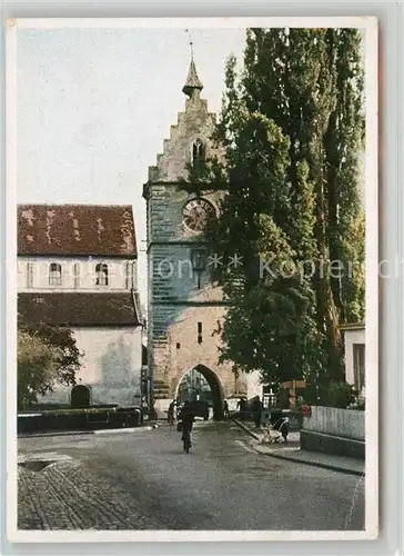 AK / Ansichtskarte ueberlingen_Bodensee Franziskanertor ueberlingen Bodensee