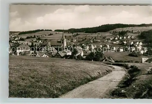 AK / Ansichtskarte Schonach_Schwarzwald Panorama Schonach Schwarzwald