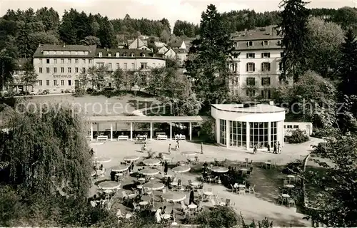 AK / Ansichtskarte Bad_Schwalbach Kuranlage am Weinbrunnen Bad_Schwalbach