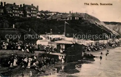 AK / Ansichtskarte Boscombe_Bournemouth Sands Boscombe Bournemouth