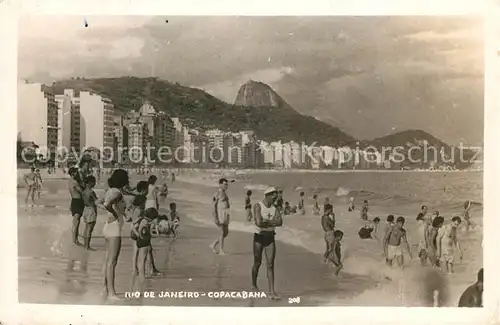 AK / Ansichtskarte Rio_de_Janeiro Copacabana Rio_de_Janeiro