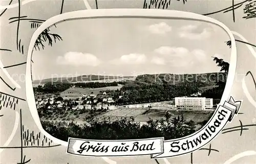 AK / Ansichtskarte Bad_Schwalbach mit Kurklnik LVA Oldenburg Bad_Schwalbach