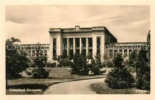 AK / Ansichtskarte Zinnowitz_Ostseebad Kulturhaus der IG Wismut Zinnowitz_Ostseebad