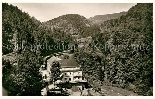 AK / Ansichtskarte Allerheiligen_Oppenau Haus Wasserfall im Lierbachtal Allerheiligen_Oppenau