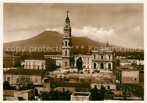 AK / Ansichtskarte Pompei Santurario Pompei