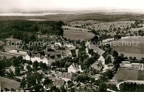 AK / Ansichtskarte Salem_Baden Schloss Fliegeraufnahme Salem_Baden