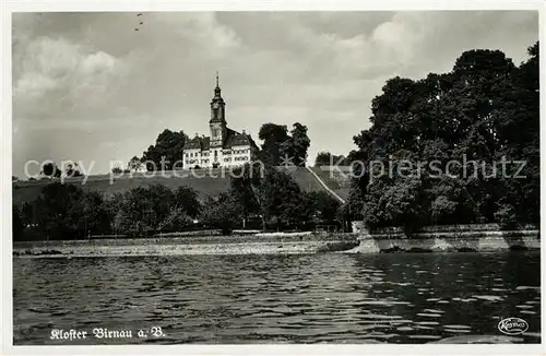 AK / Ansichtskarte Birnau Kloster Wallfahrtskirche Ansicht vom See aus Birnau