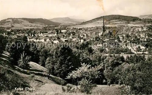 AK / Ansichtskarte Kahla_Thueringen Panorama Kahla_Thueringen