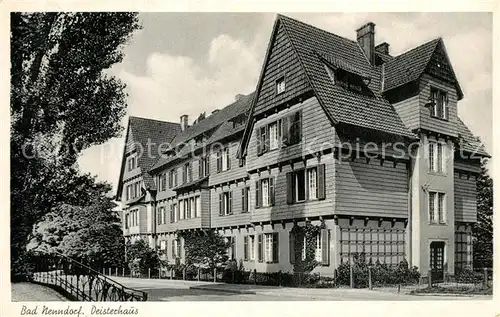 AK / Ansichtskarte Bad_Nenndorf Deisterhaus Bad_Nenndorf