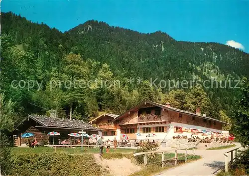 AK / Ansichtskarte Kreuth_Tegernsee Ausflugsgaststaette Cafe Schwaigeralm Kreuth Tegernsee