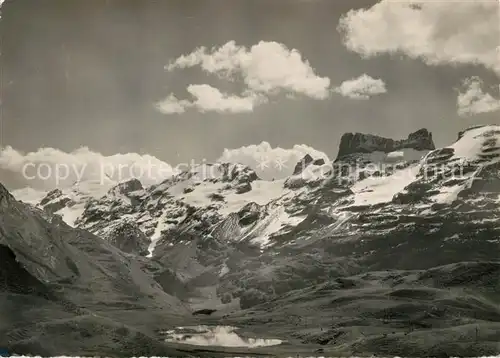 AK / Ansichtskarte Titlis_Engelberg Tannenseeli Panorama Titlis Engelberg