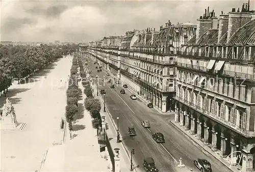 AK / Ansichtskarte Paris Rue de la Rivoli Jardin des Tuileries Collection Paris et ses merveilles Paris