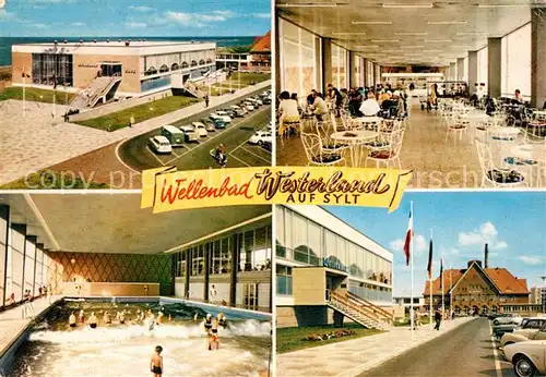 AK / Ansichtskarte Westerland_Sylt Wellenbad Westerland_Sylt