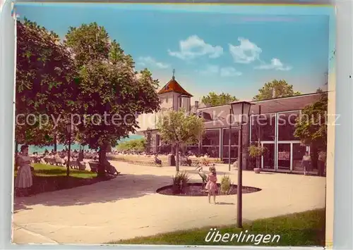 AK / Ansichtskarte ueberlingen_Bodensee Promenade ueberlingen Bodensee