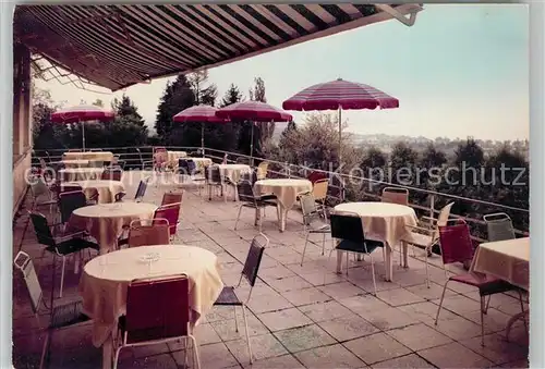 AK / Ansichtskarte ueberlingen_Bodensee Hotel Restaurant Terrasse ueberlingen Bodensee