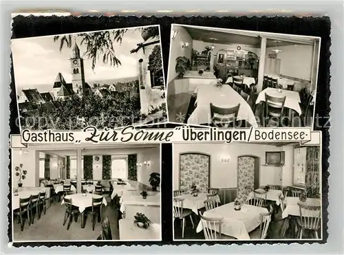 AK / Ansichtskarte ueberlingen_Bodensee Gasthaus Zur Sonne  ueberlingen Bodensee