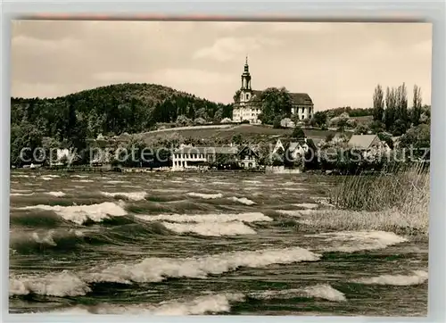 AK / Ansichtskarte Maurach_Birnau Gasthaus Pension Seehalde Maurach Birnau