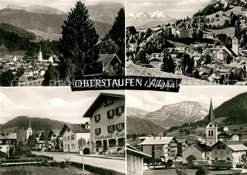 AK / Ansichtskarte Oberstaufen Ortspartien Oberstaufen